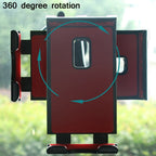2 PCS Car Mobile Phone Tablet Suction Cup Holder, Red, Black