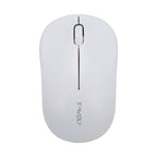 T-WOLF Q4 3 Keys 2.4GHz Wireless Mouse Desktop Computer Notebook Game Mouse, Black, White