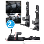 2 Packs SHUNWEI SD-2510 Car Headrest Multifunctional Storage Hook With Beverage Hook, With Beverage Hook