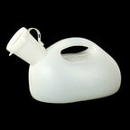 2000ML Travel Potty Baby Child Leakproof Portable Urinal Men with Cover Thickened Elderly Adult Large Capacity Night Pot, 2 PCS 2000ML(White), 2 PCS 2000ML(Blue)