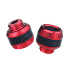 1pair TF-1783 Motorcycle Accessories Modified Electric Car Anti-Drop Cup Aluminum Alloy Shock Absorption Front Fork Cup, Red, Blue, Gold, Orange, Black, Silver