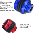 1pair TF-1783 Motorcycle Accessories Modified Electric Car Anti-Drop Cup Aluminum Alloy Shock Absorption Front Fork Cup, Red, Blue, Gold, Orange, Black, Silver