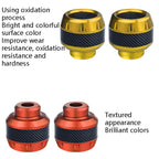 1pair TF-1783 Motorcycle Accessories Modified Electric Car Anti-Drop Cup Aluminum Alloy Shock Absorption Front Fork Cup, Red, Blue, Gold, Orange, Black, Silver