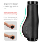 1 Pair PROMEND GR-502H Bicycle Mountain Bike Folding Bike Locking Ergonomic Meat Ball Gloves, GR-502H Brown, GR-502H
