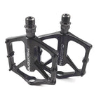 1 Pair PROMEND PD-M46 Bicycle Pedal Aluminum Alloy CNC Bearing Palin Pedal, PD-M46