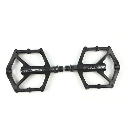 1 Pair PROMEND PD-M46 Bicycle Pedal Aluminum Alloy CNC Bearing Palin Pedal, PD-M46