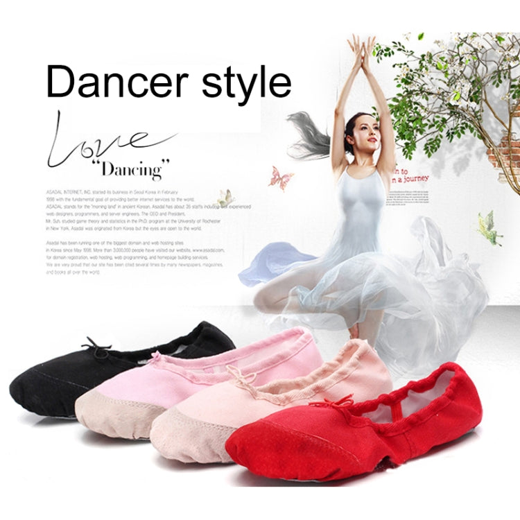 Flats Soft Ballet Shoes Latin Yoga Dance Sport Shoes for Children & Adult, 41, 42, 43, 44, 45