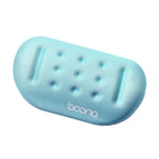 Baona Silicone Memory Cotton Wrist Pad Massage Hole Keyboard Mouse Pad, Style:, Mouse Pad (Blue), Mouse Pad (Gray), Mouse Pad (Pink), Medium Keyboard Rest (Blue), Medium Keyboard Rest (Gray), Medium Keyboard Rest (Black), Large Keyboard Rest (Blue)