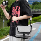 Baona BN-H013 Camera Shoulder Bag SLR Lens Storage Handbag, BN-H013 (Gray), BN-H013 (Black)