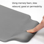 Baona Wrist Mouse Pad Memory Cotton Mouse Pad, Gay, Black, Pink, Navy, Blue