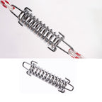 Tent Spring Wind Rope Buckle Outdoor Camping High-Strength Steel Rope Buckle Awning Fixed Buckle