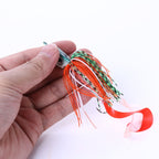 Hengjia JI007 Long Shot Lead Head Tassel Beard Bait Sea Fishing Lead Bait, JIG 20g