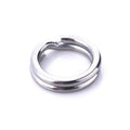 HENGJIA SS010 50 in 1 Stainless Steel Flat Ring Fishing Space Fittings, 4mm, 5mm, 6mm, 7mm, 8mm, 9mm, 10mm, 11mm, 12mm