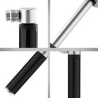 Manual Mini Portable Bicycle Aluminum Alloy Pump Basketball Football Inflatable Cylinder, Aluminum Alloy Pump(Black), Aluminum Alloy Pump(Red), Aluminum Alloy Pump(Silver)