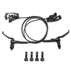 Meroca M800 Bicycle Brake Mountain Bike Universal Bilateral Brake Oil Pressure Disc Brake, Style:, 1 Pair Oil Brakes, 1 Pair Oil Brakes + 1 Pair Disc Brakes, Right Front 800mm, Left Back 1400mm, Right Front 800mm + Disc Brake                           ...
