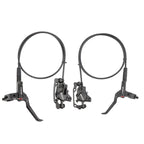 Meroca M800 Bicycle Brake Mountain Bike Universal Bilateral Brake Oil Pressure Disc Brake, Style:, 1 Pair Oil Brakes, 1 Pair Oil Brakes + 1 Pair Disc Brakes, Right Front 800mm, Left Back 1400mm, Right Front 800mm + Disc Brake                           ...
