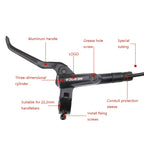 Meroca M800 Bicycle Brake Mountain Bike Universal Bilateral Brake Oil Pressure Disc Brake, Style:, 1 Pair Oil Brakes, 1 Pair Oil Brakes + 1 Pair Disc Brakes, Right Front 800mm, Left Back 1400mm, Right Front 800mm + Disc Brake                           ...