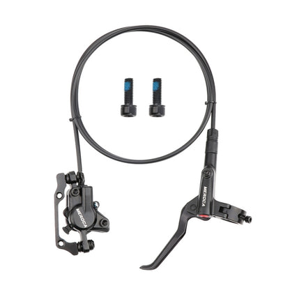 Meroca M800 Bicycle Brake Mountain Bike Universal Bilateral Brake Oil Pressure Disc Brake, Style:, 1 Pair Oil Brakes, 1 Pair Oil Brakes + 1 Pair Disc Brakes, Right Front 800mm, Left Back 1400mm, Right Front 800mm + Disc Brake                           ...