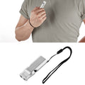 N911S Aluminum Alloy Outdoor Save Whistle High Match Referee Whistle, Random Color Delivery, N911S Referee Whistle
