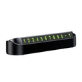 Hidden Parking Number Card Nightlight Number Button Parking Number Card, Style:, Neutral (Black), Neutral (White), 5 Sets of Numbers (Brown), 5 Sets of Numbers (Green), 5 Sets of Numbers (Pink), Double-number (Black), Double-number (White)