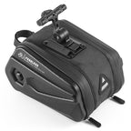 WEST BIKING Large Capacity 2.6L Bicycle Tail Bag Hard Shell Saddle Bag Adjustable Bracket Seat Cushion Tail Bag, WEST BIKING 2.6L Saddle Bag