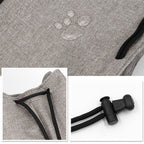 Baona Waterproof Micro SLR Camera Bag Protective Cover Drawstring Pouch Bag, Small Gray, Medium Gray, Large Gray