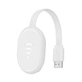 Wireless WiFi Display Dongle Receiver Airplay Miracast DLNA TV Stick for iPhone, Samsung, and other Smartphones, E38 White