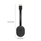 Wireless WiFi Display Dongle Receiver Airplay Miracast DLNA TV Stick for iPhone, Samsung, and other Smartphones, E38 White