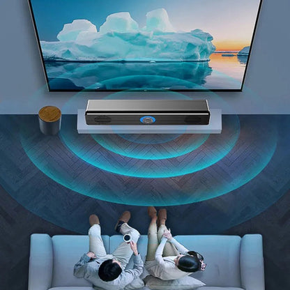 LeerFel Long Computer Wired Speaker Heavy Wellness Computer Multimedia Audio, 350TS (with Blueteeth), 350T (without Bluetooth)