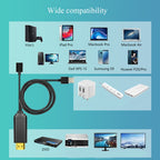 L3B Type-C USB To HDMI-Compatible  Audio Transfer Three-In-One HD Cable TV Screen Connector, L3B