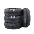 4 in 1 Waterproof Dustproof Sunscreen Car Tire Spare Tire Cover, L, S