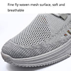 Male Sports Shoes Breathable Flying Weave Mesh Casual Shoes, 39, 40, 41, 42, 43, 44, 45