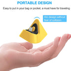 2 PCS DOBE TNS-19062 Host Charging Bottom Portable Triangle Game Console Charger For Switch / Lite, Yellow, Blue Green, Gray, Dynamic Green, Coral Red, Dynamic Blue