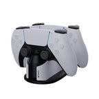 SPARKFOX W20P508 Dual Charger With Contacts Wireless Handle Charger For PS5, Style:, Charger+Data Cable+Charging Plug, Charger+Data Cable