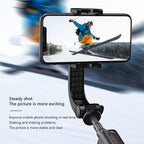 XYK-19017 Smart Anti-Shake Single Axis Stabilizer Retractable Mobile Phone Selfie Stick Video Live Tripod With Bluetooth Remote Control