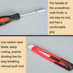 39 In 1 9639 Carbon Steel Auto Repair Tool Set Household Hardware Combination Tool Box, 39 In 1