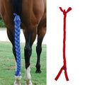 Horse Protective Supplies Ponytail Anti-Mosquito Fossil Warming Horse Tail Package, Red, Green, Blue, Black