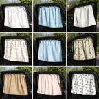Car Curtains Cotton Car Suction Cup Sunshade Sun Protection Thermal Curtain, Cherry, Blue Flower, Bunny, Small Floral, Coffee Dot, Blue Striped Rabbit, Long Ear Rabbit, Pink Peach Heart, Pony