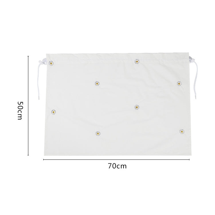 Car Embroidery Curtain Sunshade Cartoon Cotton Suction Cup Curtain Car Sunscreen Insulation Covering Curtain, Cherry, Bear, Sun Flower, Girl