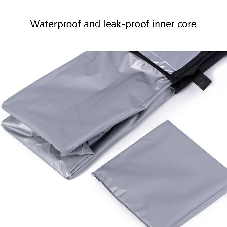 With Cover Car Trash Can Foldable Car Chair Back Trash Can Waterproof Box, Size:, 15 x 15 x 25cm, 20 x 20 x 30cm