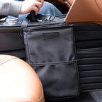 With Cover Car Trash Can Foldable Car Chair Back Trash Can Waterproof Box, Size:, 15 x 15 x 25cm, 20 x 20 x 30cm