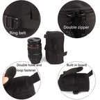 5603 Wear-Resistant Waterproof And Shockproof SLR Camera Lens Bag, S, M, L, XL