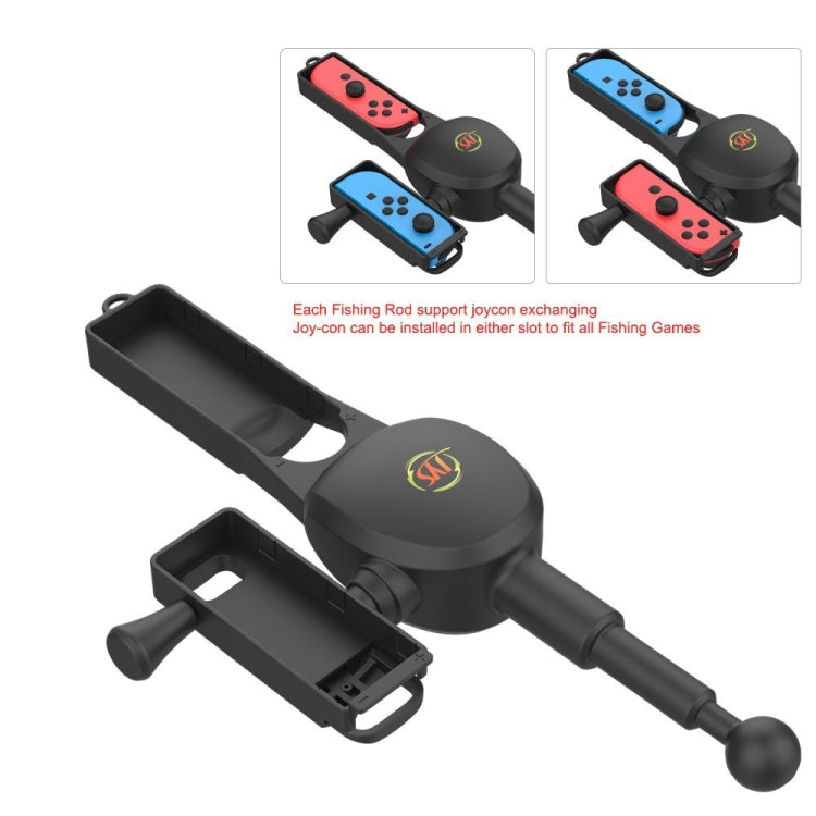 JYS NS192 Fishing Rod Game Handle Accessories For Nintendo Switch, NS192