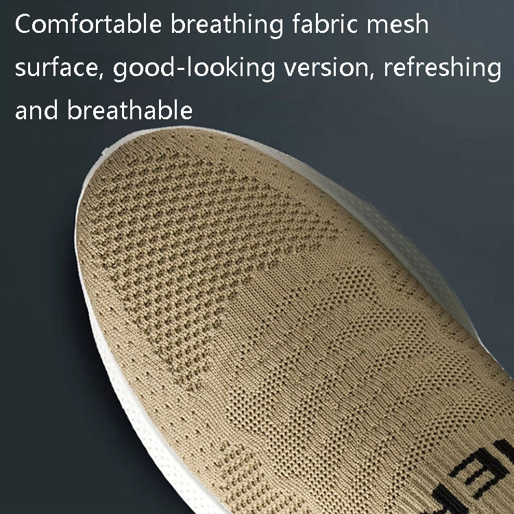TL-207 Flying Weave Breathable Sports Shoes Men Casual Shoes, 43, 44