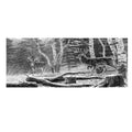 D-828 Forest Hunting Deer Rear Window Glass Stickers Truck SUV Car Post-Gear Window Stickers, 135X36cm, D-828
