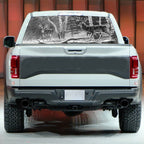 D-828 Forest Hunting Deer Rear Window Glass Stickers Truck SUV Car Post-Gear Window Stickers, 135X36cm, D-828