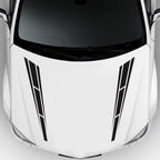 D-1037 Striped Car Sticker Car Side Door Cover Rearview Mirror Combination Sticker, D-1037