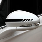 D-1037 Striped Car Sticker Car Side Door Cover Rearview Mirror Combination Sticker, D-1037