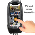 WEST BIKING Bicycle Hard Shell Car Front Beam Mobile Phone Bag, YP0707273