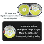WEST BIKING Bicycle Light Sensor Headlight Mountain Bike Night Riding Strong Light, Night Riding Strong Light